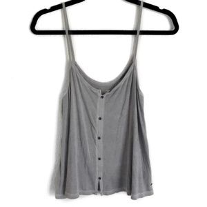 American Eagle Gray Soft Flowy Tank